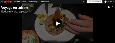 Mexique : le taco al pastor (Voyage en cuisine, ArteTv)