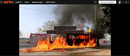 Mexique : la guerre des cartels (sur ArteTv)