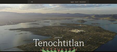Portrait de Tenochtitlan • reconstitution 3D de la (…)