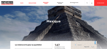 Mexique - Reporters sans frontières