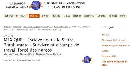 Esclaves dans la Sierra Tarahumara : Survivre aux camps (…)