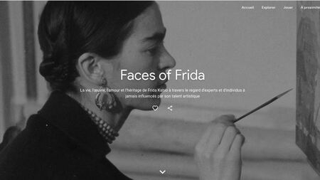 Faces of Frida (Google Arts & Culture)