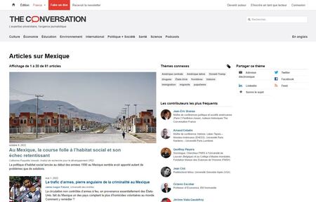 The Conversation : pages Mexique